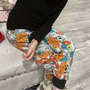 Spotted Zebra Cargo Jogger Sz 8